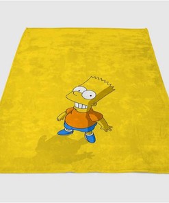 Bart Above Sherpa Fleece Blanket Gifts for Family, for Couple
