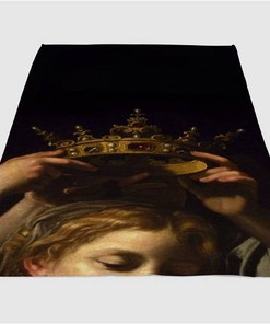 Bartolomeo Cavarozzi Sherpa Fleece Blanket Gifts for Family, for Couple
