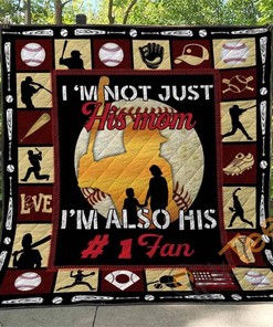 Baseball Quilt Blanket Bedding Set