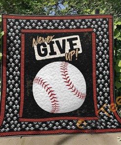 Baseball Quilt Blanket Bedding Set With Pilliwcase Option
