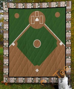 Baseball V1 Quilt Blanket Bedding Set