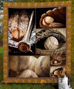 Baseball V6 Quilt Blanket Bedding Set