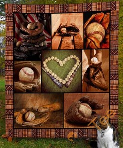 Baseball V7 Quilt Blanket Bedding Set