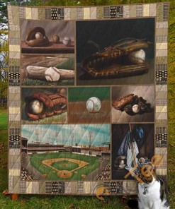 Baseball V9 Quilt Blanket Bedding Set