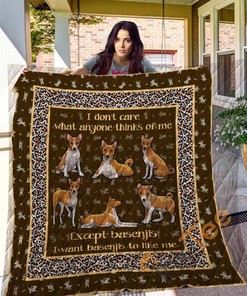 Basenji 09 Quilt Blanket Bedding Set