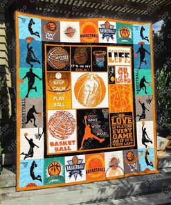 Basketball 3 Quilt Blanket Bedding Set