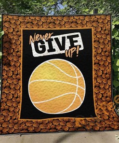Basketball Quilt Blanket Bedding Set With Pillowcase Option
