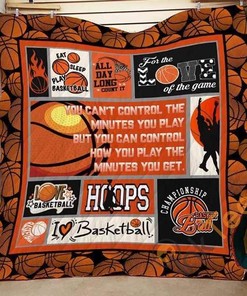 Basketball You Can'T Control Quilt Blanket Bedding Set