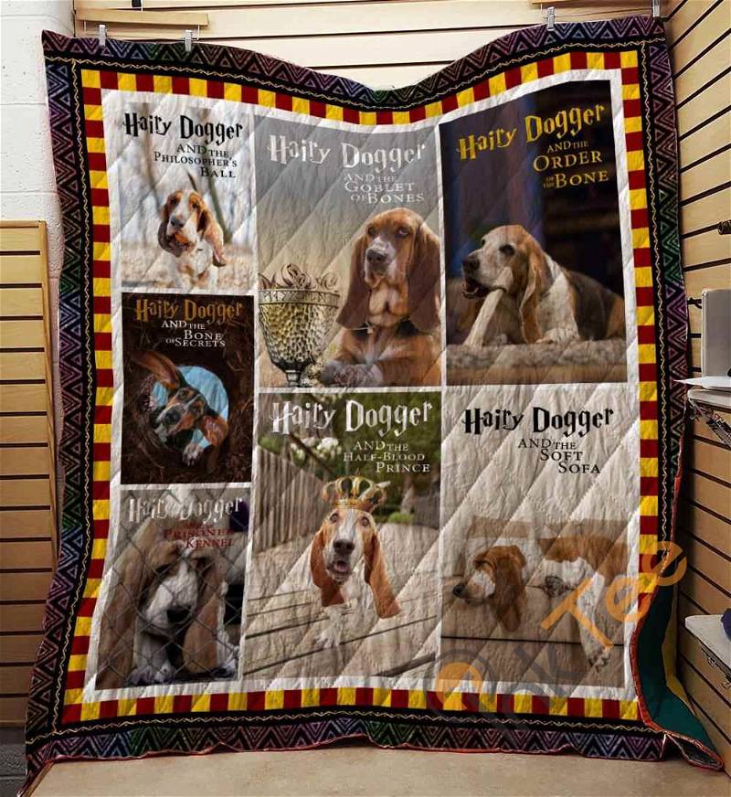 Basset Hound 05 Quilt Blanket Bedding Set