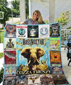 Bassnectar Albums Quilt Blanket Bedding Set For Fans Ver