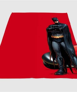 Batman Couple Robin Sherpa Fleece Blanket Gifts for Family, for Couple