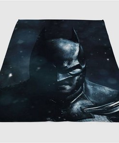 Batman The Dark Knight Rises Sherpa Fleece Blanket Gifts for Family, for Couple