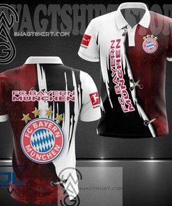 Bayern Munich White Brown Polo Shirt