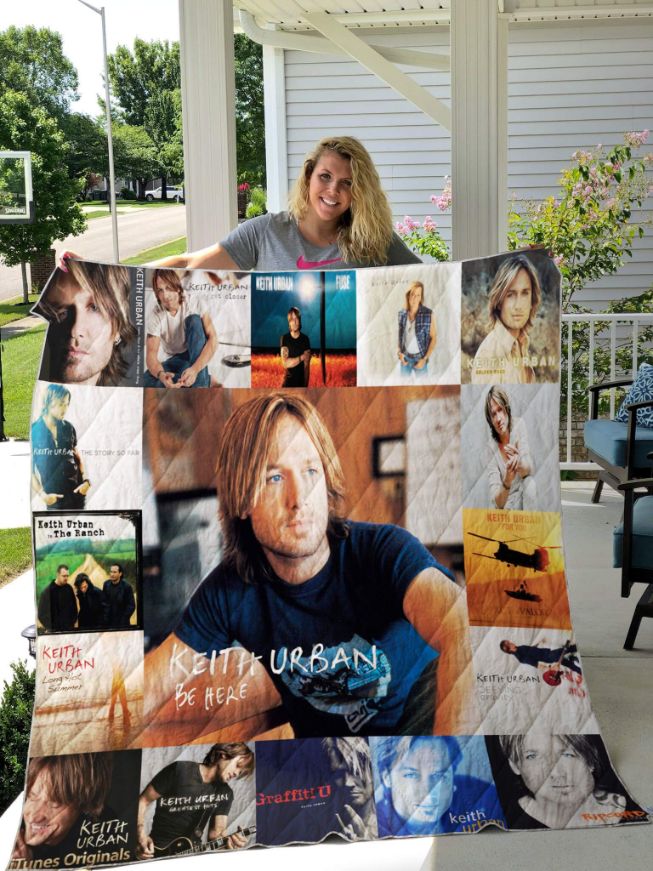 Be Here Keith Urban For Fans Ver Collection Quilt Blanket