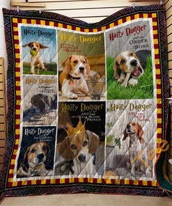 Beagle 05 Quilt Blanket Bedding Set