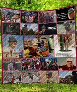Bear Bryant Quilt Blanket Bedding Set for Home Décor