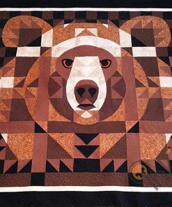 Bear Quilt Blanket Bedding Set