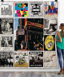 Beastie Boys Albums Quilt Blanket Bedding Set for Home Décor