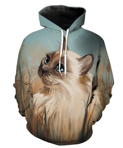 Beautiful Cat Animal Hoodie 3D