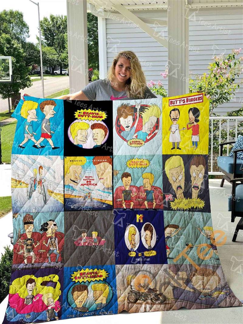 Beavis And Butt-Head 1 Quilt Blanket Bedding Set