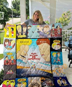 Beavis And Butt-Head 2 Quilt Blanket Bedding Set