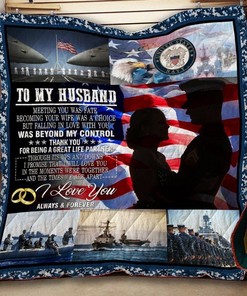 Becoming Your Wife Was A Choice Personalized Quilt Blanket Bedding Set