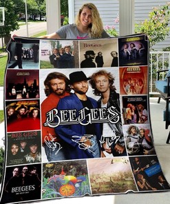 Bee Gees Band Quilt Blanket Bedding Set for Home Décor