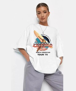 Bee Gees Spirits Having Flown Tour 1979 Vintage T-Shirt