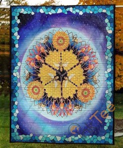 Bee The Star In My Eyes Quilt Blanket Bedding Set