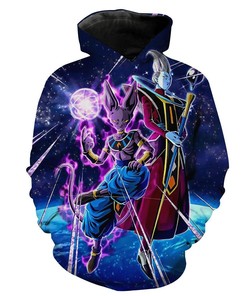 Beerus And Whis Dragon Ball Super Beerrus Hoodie 3D