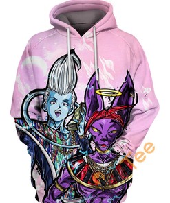 Beerus And Whis Hoodie 3D