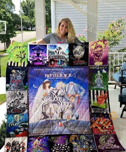 Beetlejuice Quilt Blanket Bedding Set