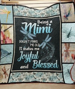 Being A Mimi Doesn't Make Me Old It Joyful Quilt Blanket Bedding Set