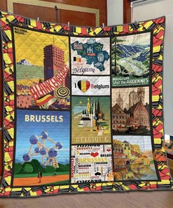 Belgium Quilt Blanket Bedding Set