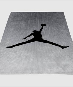 Believe In Yourself Jordan Sherpa Fleece Blanket Gifts for Family, for Couple