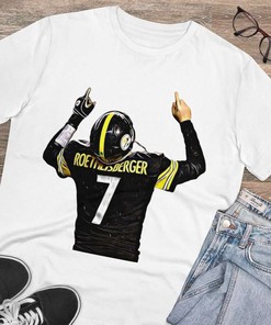 Ben Roethlisberger White T-Shirt