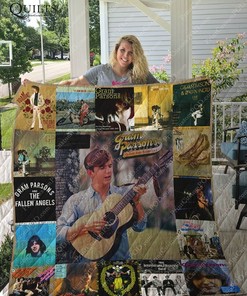 Best Gram Parsons For Fans Collection Quilt Blanket Bedding Set