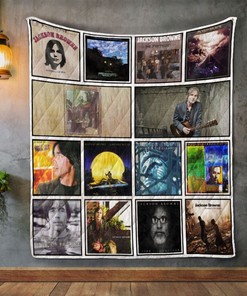 Best Jackson Browne Album Covers Quilt Blanket Bedding Set