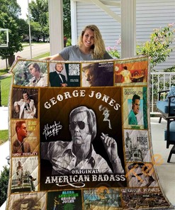Best Of George Jones Quilt Blanket Bedding Set