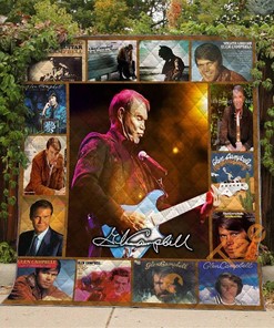 Best Of Glen Campbell Quilt Blanket Bedding Set