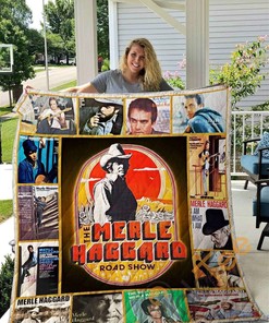 Best Of Merle Haggard Quilt Blanket Bedding Set