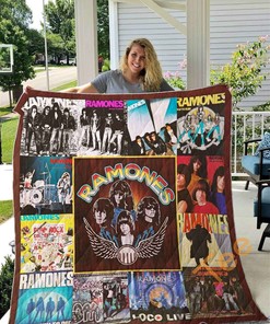Best Of Ramones Quilt Blanket Bedding Set