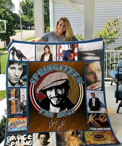 Best Of Springsteen The Boss Quilt Blanket Bedding Set