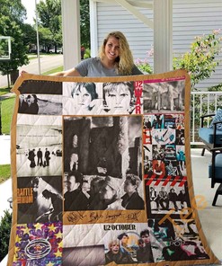 Best Of U2 Band Quilt Blanket Bedding Set