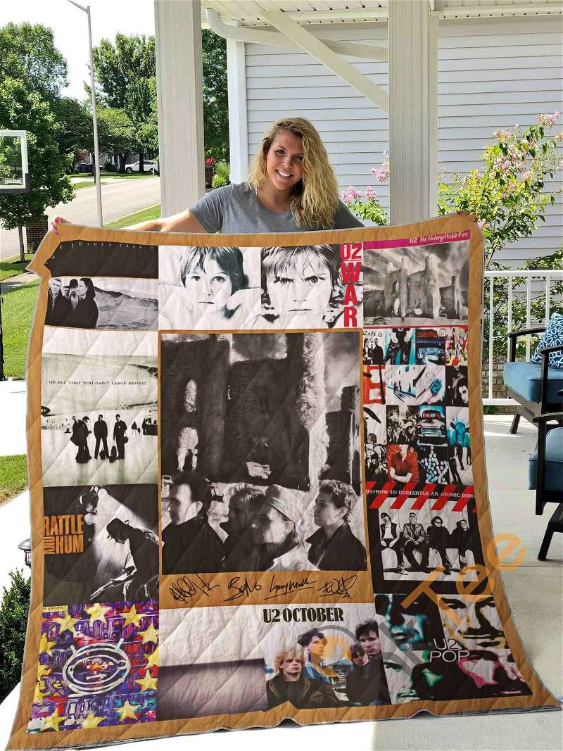 Best Of U2 Band Quilt Blanket Bedding Set