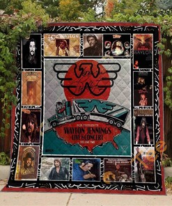 Best Of Waylon Jennings Quilt Blanket Bedding Set