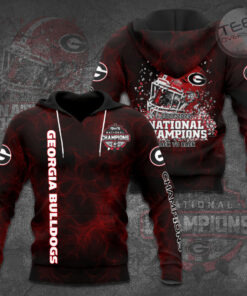 Best selling Georgia Bulldogs 3D hoodie NFL Clothes