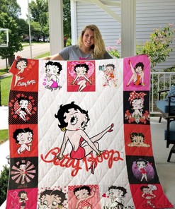 Betty Boop Quilt Blanket Bedding Set Funny Gifts