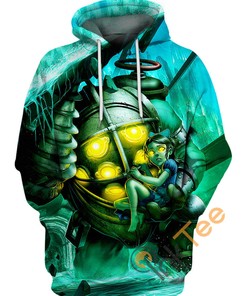 Big Daddy And Little Sister Hoodie 3D