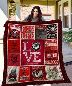 Big Love Ncaa Quilt Blanket Bedding Set for Home Décor